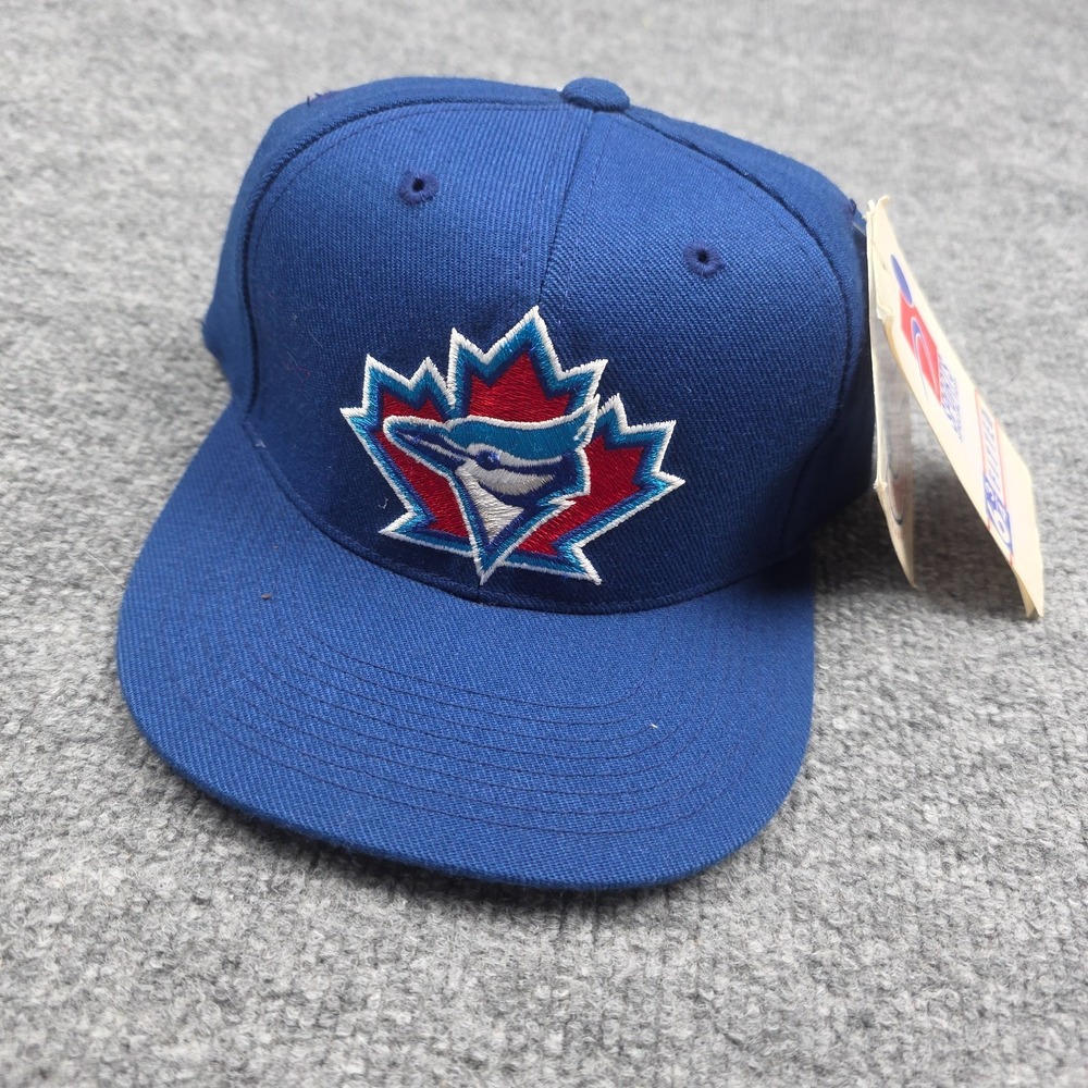 Vintage Toronto Blue Jays Hat YOUTH 6 3/4 Blue Sports Specialties NWT Fitted